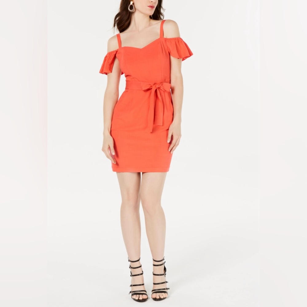 Orange Guess dress